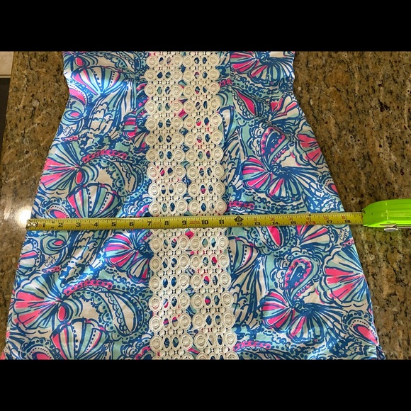 Lilly Pulitzer My Fans Blue Pink Dress 20th Anniversary Target - Picture 5 of 10